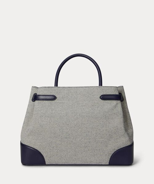 LAUREN RALPH LAUREN / ローレン ラルフ ローレン ショルダーバッグ | クロスダイド キャンバス ラージ Blaike サッチェル | 詳細2