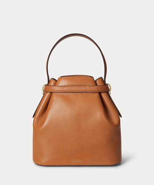 LAUREN RALPH LAUREN / ローレン ラルフ ローレン ショルダーバッグ | レザー ミディアム Blaike バケット バッグ | 詳細2