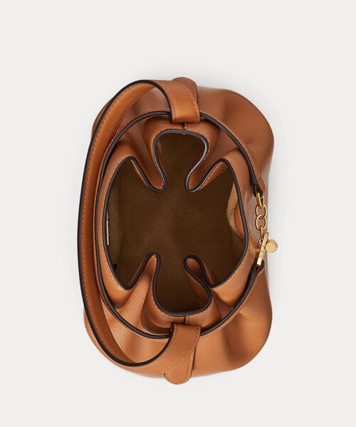 LAUREN RALPH LAUREN / ローレン ラルフ ローレン ショルダーバッグ | レザー ミディアム Blaike バケット バッグ | 詳細3