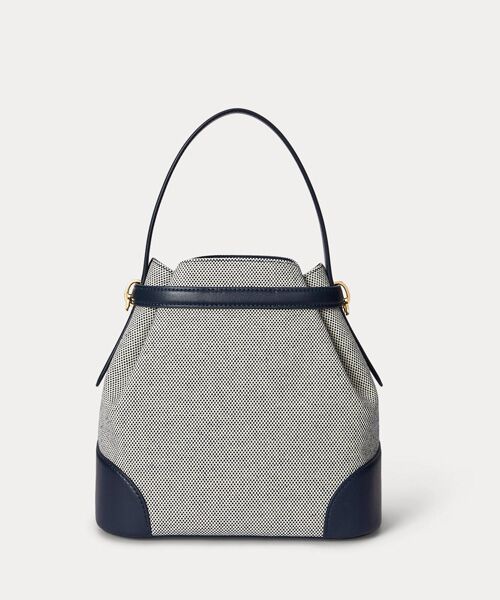 LAUREN RALPH LAUREN / ローレン ラルフ ローレン ショルダーバッグ | キャンバス ミディアム Blaike バケット バッグ | 詳細2