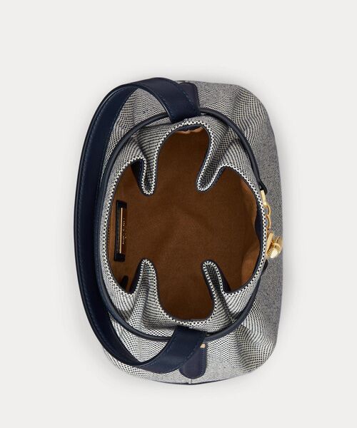 LAUREN RALPH LAUREN / ローレン ラルフ ローレン ショルダーバッグ | キャンバス ミディアム Blaike バケット バッグ | 詳細3