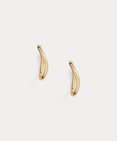 LAUREN RALPH LAUREN / ローレン ラルフ ローレン ピアス・イヤリング | ゴールドプレーテッド スカルプチュラル フープ ピアス