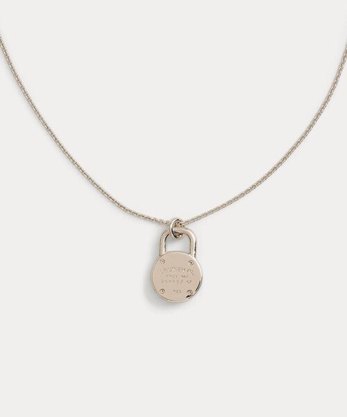 LAUREN RALPH LAUREN / ローレン ラルフ ローレン ネックレス・ペンダント・チョーカー | スターリング シルバー パドロック ペンダント ネックレス | 詳細1