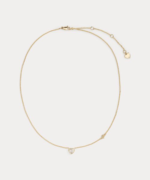 LAUREN RALPH LAUREN / ローレン ラルフ ローレン ネックレス・ペンダント・チョーカー | キュービック ジルコニア ハート ペンダント ネックレス（710イエロー）