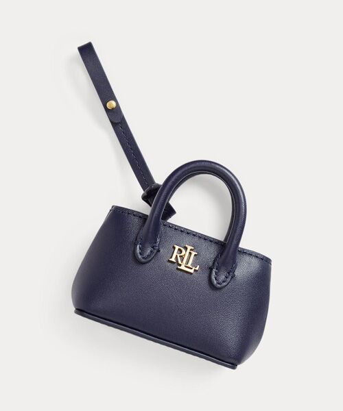 LAUREN RALPH LAUREN / ローレン ラルフ ローレン チャーム | レザー Marcy チャーム（410ネイビー）