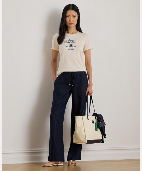 LAUREN RALPH LAUREN / ローレン ラルフ ローレン Tシャツ | エンブロイダリークレスト ジャージー Tシャツ | 詳細2