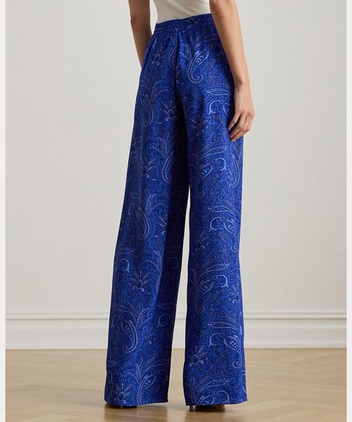 LAUREN RALPH LAUREN / ローレン ラルフ ローレン その他パンツ | ペイズリー クレープ ワイドレッグ パンツ | 詳細3