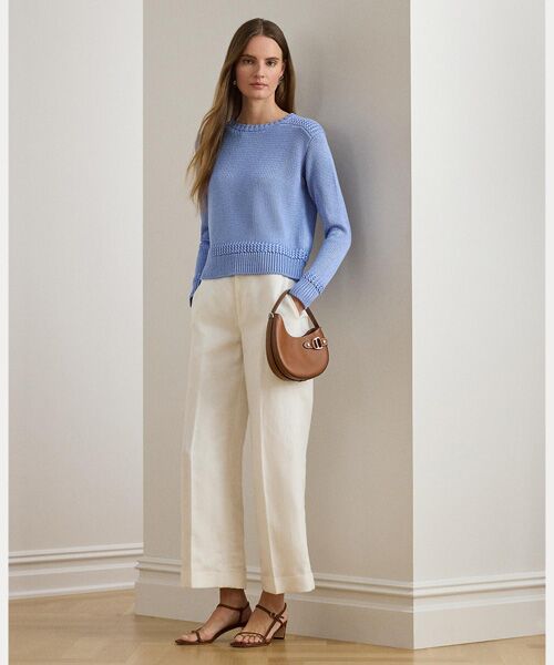 LAUREN RALPH LAUREN / ローレン ラルフ ローレン ニット・セーター | コットンブレンド クルーネック セーター | 詳細2