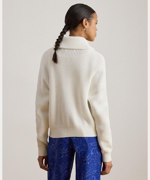 LAUREN RALPH LAUREN / ローレン ラルフ ローレン カーディガン・ボレロ | リブニット ショールカラー トグル カーディガン | 詳細3