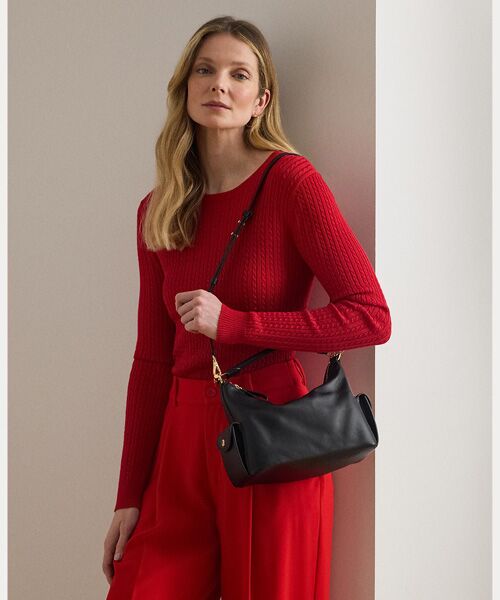 LAUREN RALPH LAUREN / ローレン ラルフ ローレン ショルダーバッグ | ナッパ レザー スモール Blaike ショルダー バッグ | 詳細6