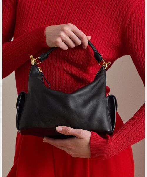 LAUREN RALPH LAUREN / ローレン ラルフ ローレン ショルダーバッグ | ナッパ レザー スモール Blaike ショルダー バッグ | 詳細5