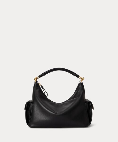 LAUREN RALPH LAUREN / ローレン ラルフ ローレン ショルダーバッグ | ナッパ レザー スモール Blaike ショルダー バッグ（001ブラック）