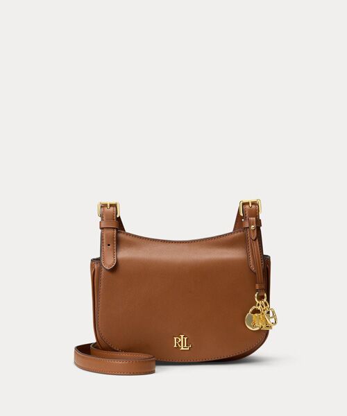 LAUREN RALPH LAUREN / ローレン ラルフ ローレン ショルダーバッグ | レザー ミディアム Marcy クロスボディ バッグ（200ブラウン）
