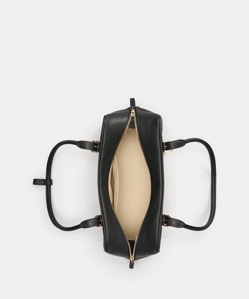 LAUREN RALPH LAUREN / ローレン ラルフ ローレン ハンドバッグ | レザー ラージ Marcy ジップ サッチェル | 詳細3