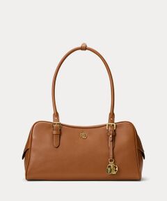 LAUREN RALPH LAUREN / ローレン ラルフ ローレン ハンドバッグ | レザー ラージ Marcy ジップ サッチェル