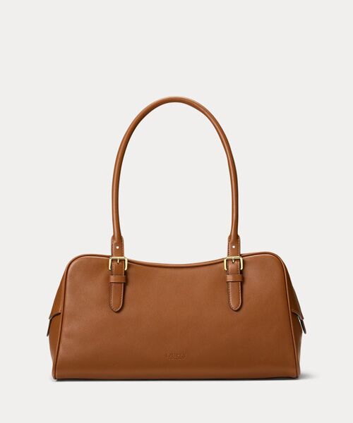 LAUREN RALPH LAUREN / ローレン ラルフ ローレン ハンドバッグ | レザー ラージ Marcy ジップ サッチェル | 詳細2