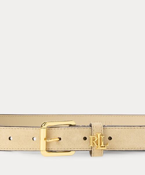 LAUREN RALPH LAUREN / ローレン ラルフ ローレン ベルト・サスペンダー | ロゴキーパー スエード スキニー ベルト | 詳細1
