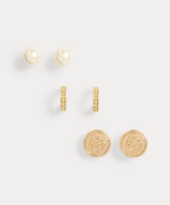 LAUREN RALPH LAUREN / ローレン ラルフ ローレン ピアス・イヤリング | ゴールドプレーテッド & フェイクパール ピアス セット