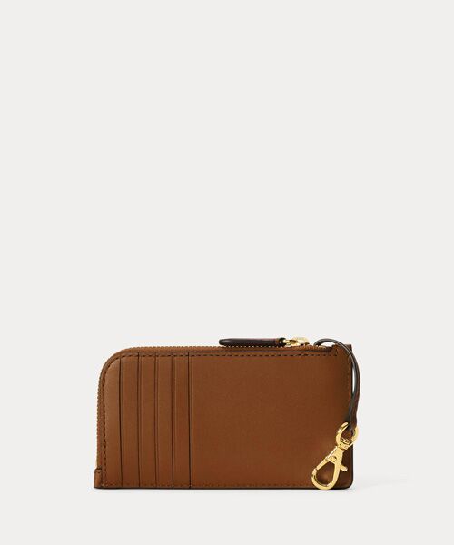 LAUREN RALPH LAUREN / ローレン ラルフ ローレン カードケース・名刺入れ・定期入れ | レザー Lジップ カード ケース | 詳細1