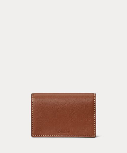 LAUREN RALPH LAUREN / ローレン ラルフ ローレン カードケース・名刺入れ・定期入れ | レザー スモール Tasha カード ケース | 詳細1