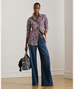 LAUREN RALPH LAUREN / ローレン ラルフ ローレン デニムパンツ | ハイライズ ワイドレッグ ジーンズ
