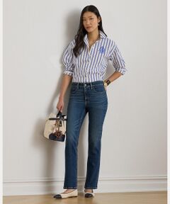 LAUREN RALPH LAUREN / ローレン ラルフ ローレン デニムパンツ | ハイライズ ストレート アンクル ジーンズ