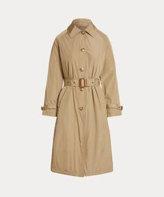 LAUREN RALPH LAUREN / ローレン ラルフ ローレン トレンチコート | ベルテッド タフタ トレンチ コート