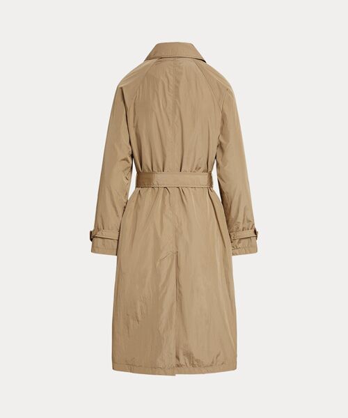 LAUREN RALPH LAUREN / ローレン ラルフ ローレン トレンチコート | ベルテッド タフタ トレンチ コート | 詳細1