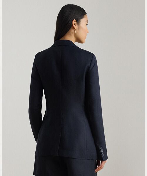 LAUREN RALPH LAUREN / ローレン ラルフ ローレン テーラードジャケット | リネンブレンド ツイル ブレザー | 詳細3