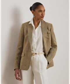 LAUREN RALPH LAUREN / ローレン ラルフ ローレン テーラードジャケット | リネン へリンボーン ブレザー