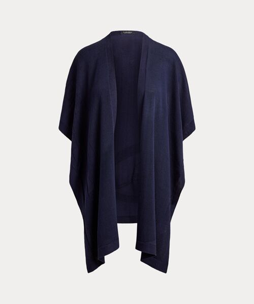 LAUREN RALPH LAUREN / ローレン ラルフ ローレン その他アウター | ベルティングモチーフ ジャカード Ruana | 詳細1