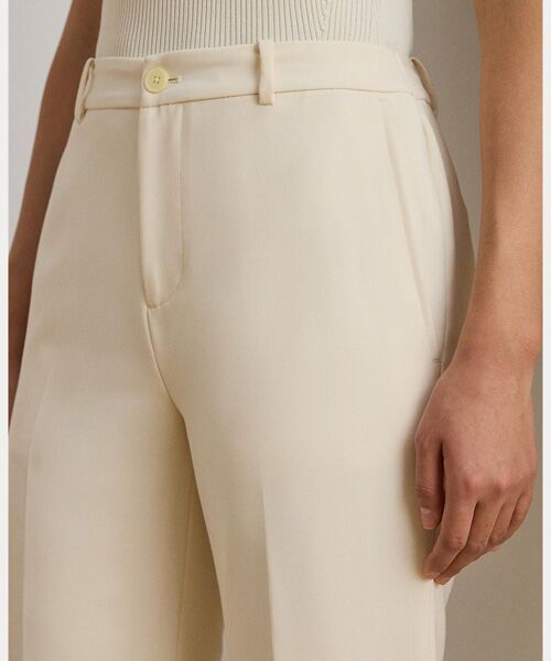 LAUREN RALPH LAUREN / ローレン ラルフ ローレン その他パンツ | ストレッチ クレープ ストレート パンツ | 詳細4