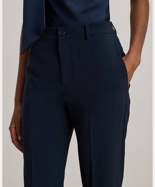 LAUREN RALPH LAUREN / ローレン ラルフ ローレン その他パンツ | ストレッチ クレープ ストレート パンツ | 詳細4
