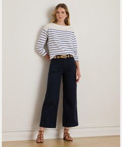 LAUREN RALPH LAUREN / ローレン ラルフ ローレン その他パンツ | ストレッチ チノ ワイドレッグ クロップド パンツ