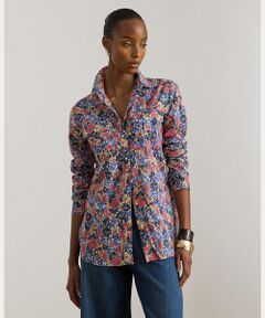 LAUREN RALPH LAUREN / ローレン ラルフ ローレン シャツ・ブラウス | クラシック フィット フローラル コットン ボイル シャツ