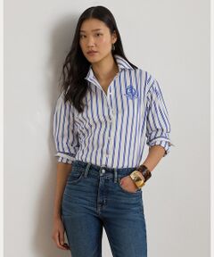 LAUREN RALPH LAUREN / ローレン ラルフ ローレン シャツ・ブラウス | リラックス フィット ストライプド ブロードクロス シャツ