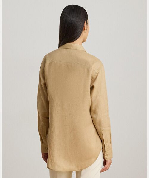 LAUREN RALPH LAUREN / ローレン ラルフ ローレン シャツ・ブラウス | リラックス フィット リネン シャツ | 詳細3