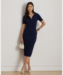 LAUREN RALPH LAUREN / ローレン ラルフ ローレン ミニ・ひざ丈スカート | リブニット ペンシル スカート