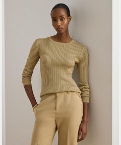 LAUREN RALPH LAUREN / ローレン ラルフ ローレン ニット・セーター | ミニケーブル クルーネック セーター
