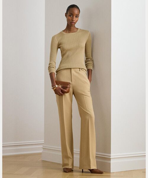 LAUREN RALPH LAUREN / ローレン ラルフ ローレン ニット・セーター | ミニケーブル クルーネック セーター | 詳細2