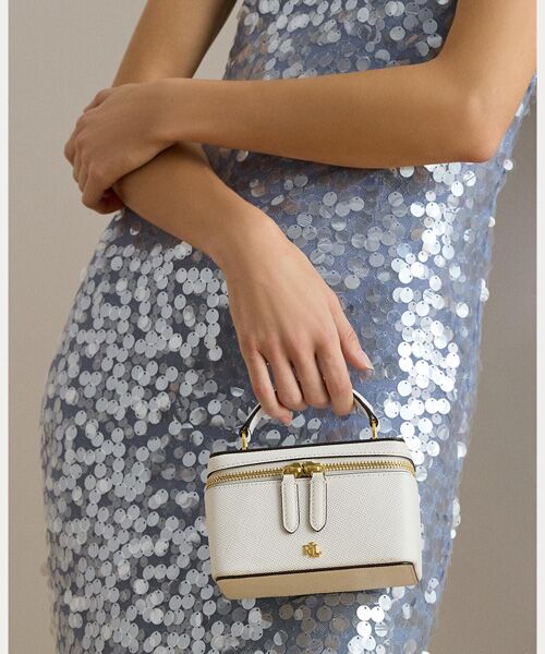 LAUREN RALPH LAUREN / ローレン ラルフ ローレン ショルダーバッグ | レザー スモール Hallee クロスボディ バッグ | 詳細5