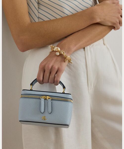 LAUREN RALPH LAUREN / ローレン ラルフ ローレン ショルダーバッグ | レザー スモール Hallee クロスボディ バッグ | 詳細6