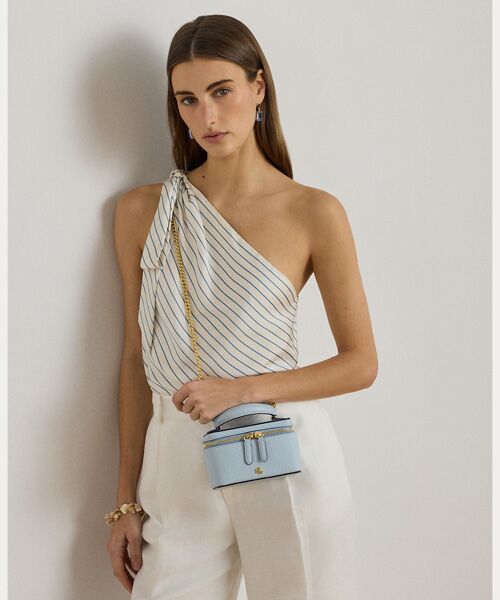 LAUREN RALPH LAUREN / ローレン ラルフ ローレン ショルダーバッグ | レザー スモール Hallee クロスボディ バッグ | 詳細5