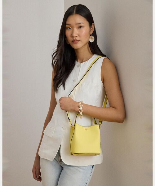 LAUREN RALPH LAUREN / ローレン ラルフ ローレン ショルダーバッグ | クロスハッチ スモール リース バケット バッグ | 詳細6