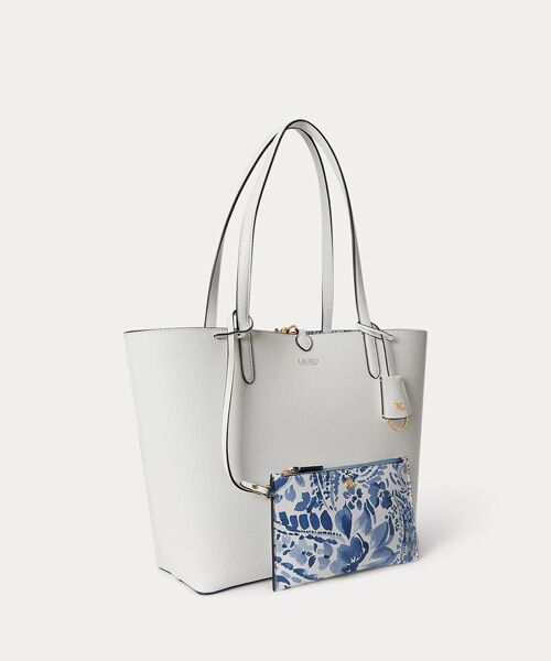 LAUREN RALPH LAUREN / ローレン ラルフ ローレン トートバッグ | フェイクレザー ラージ リバーシブル トート バッグ | 詳細1