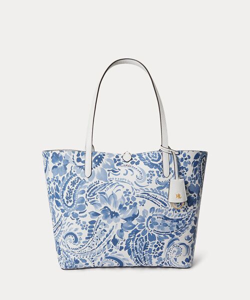 LAUREN RALPH LAUREN / ローレン ラルフ ローレン トートバッグ | フェイクレザー ラージ リバーシブル トート バッグ | 詳細4