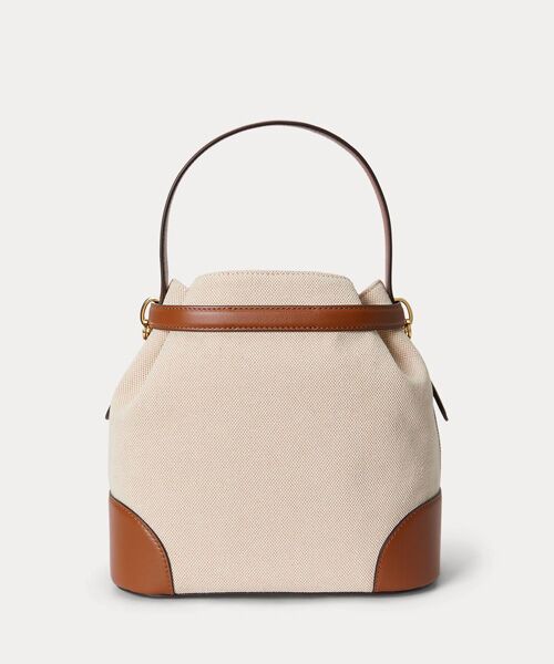 LAUREN RALPH LAUREN / ローレン ラルフ ローレン ショルダーバッグ | キャンバス ミディアム Blaike バケット バッグ | 詳細2