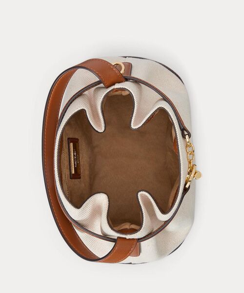 LAUREN RALPH LAUREN / ローレン ラルフ ローレン ショルダーバッグ | キャンバス ミディアム Blaike バケット バッグ | 詳細3