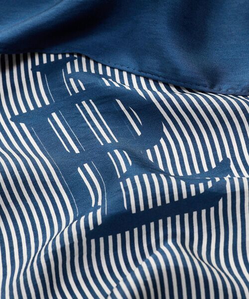 LAUREN RALPH LAUREN / ローレン ラルフ ローレン バンダナ・スカーフ | ストライプド ベルティングプリント シルク スクエア スカーフ | 詳細2