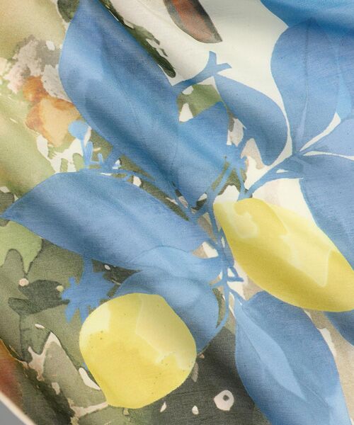 LAUREN RALPH LAUREN / ローレン ラルフ ローレン バンダナ・スカーフ | ランドスケーププリント コットンシルク スクエア スカーフ | 詳細2